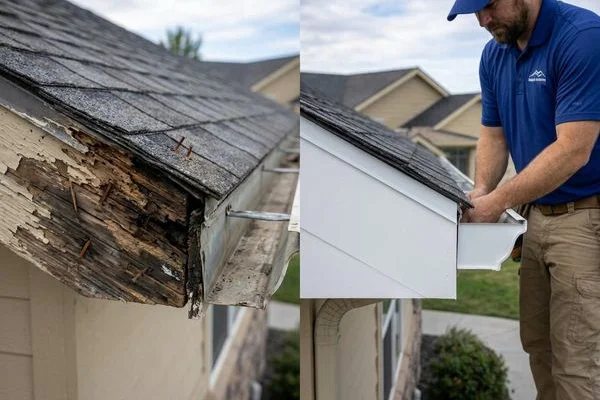 Fascia & Soffit Repair project example 4 in Nampa Idaho