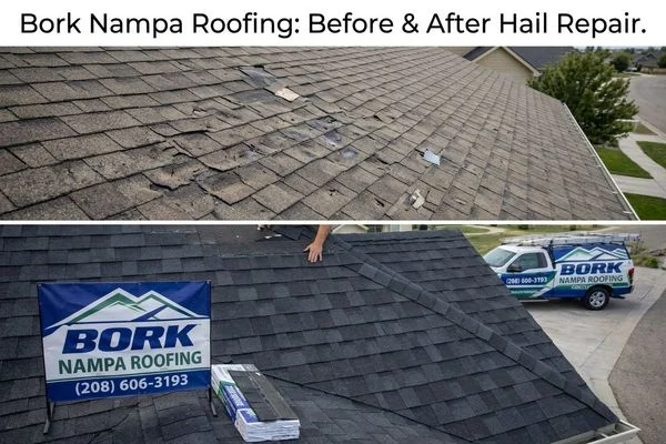 Roofing project 3 by Bork Nampa Roofing Contractors in the Treasure Valley Idaho