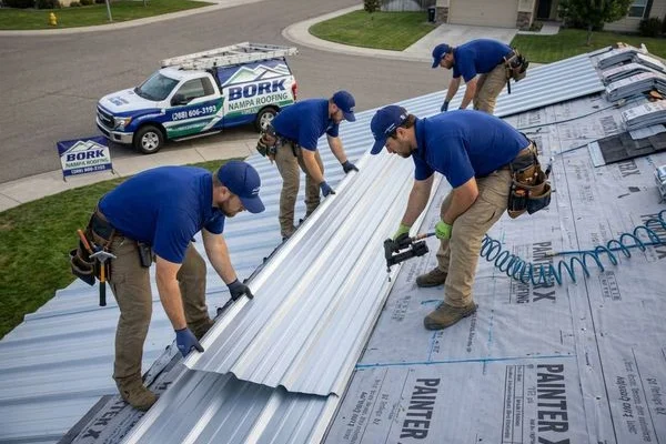 Metal Roofing project example 2 in Nampa Idaho