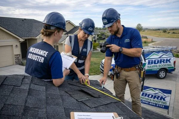 Storm Damage Repair project example 3 in Nampa Idaho