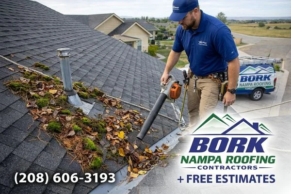 Roof Maintenance project example 1 in Nampa Idaho