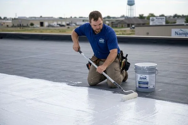 Roof Coating & Waterproofing project example 1 in Nampa Idaho
