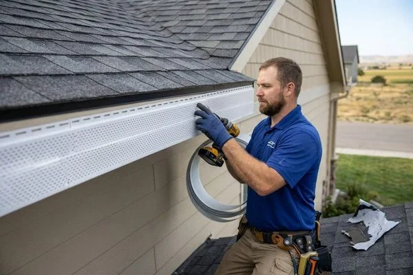 Attic Ventilation project example 2 in Nampa Idaho